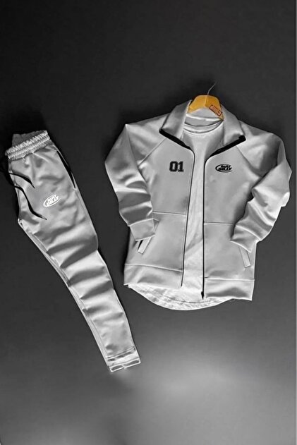 01 Daily Dilly Printed Pocket Zippered Scuba Tracksuit Set