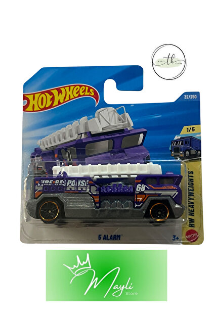HOT WHEELS Heavyweights 5 Alarm 1/64 ölçek 32/250 JJJ03-N521 2026
