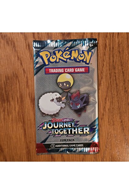 Pokemon TCG Fun Pack Journey Together - 3 Cards- Trendyol Pokemon TCG Fun Pack Journey Together - 3 Cards- Trendyol