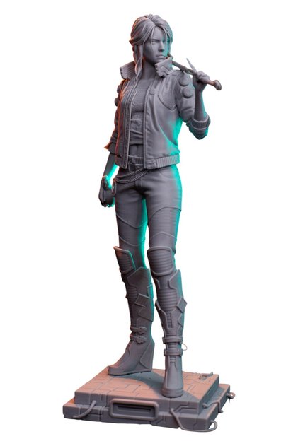 Premium Ciri Figürü | Cyberpunk 2077 Koleksiyonu