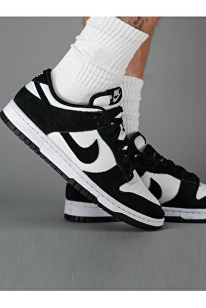 Nike Dunk Low Retro White Black Dd1391-100 Erkek Spor AyakkaBI