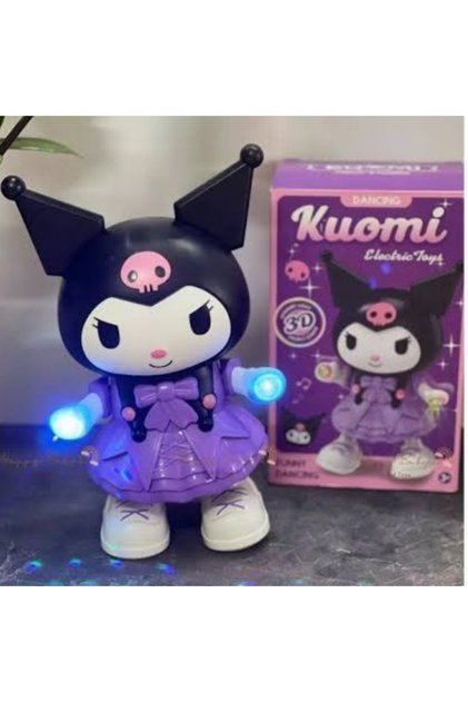 Kuromi bebek Dans eden hareketli müzikli ve ışıklı bebek