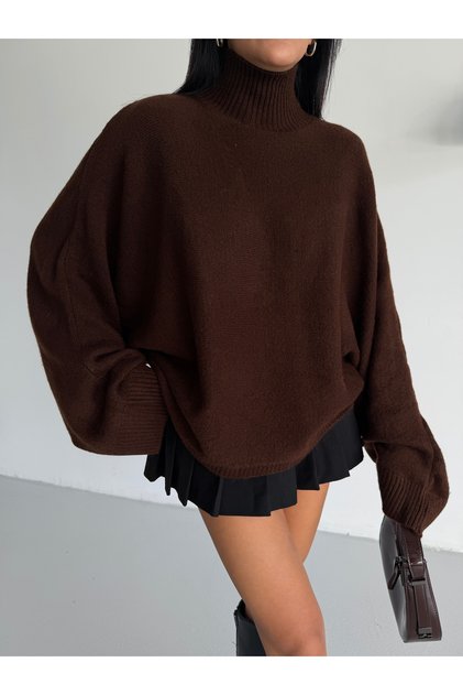 Bat Sleeve Oversized Soft Women's Sweater