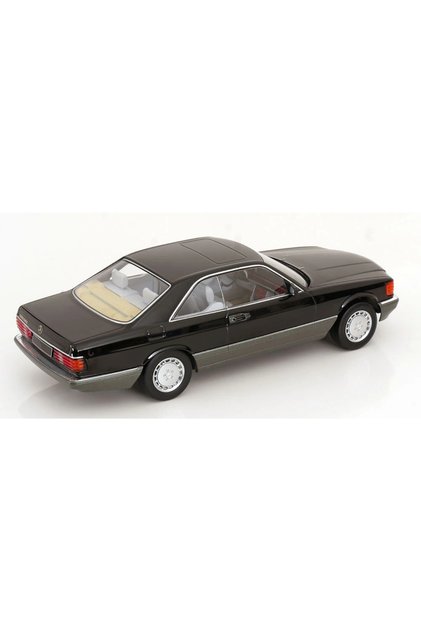 ミニカー Mercedes-Benz 500SEC KK Scale 1/18 Mercedes 500 SEC C126 1985 Black - Fiyatı, Yorumları