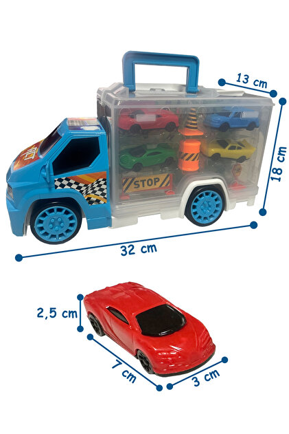 Smartfox Taşıma Çantalı Plastik Oyuncak Araba Trafik Seti - Fiyatı