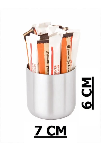 10 ADET STİCK ŞEKERLİK 6 CM YÜKSEKLİK 7 CM ÇAP