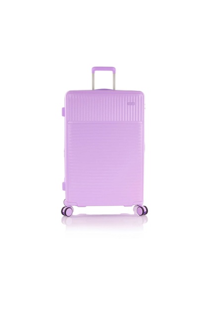 Pastel 76 CM Large Check-in Polycarbonate with ABS Hard Sided 4-Wheeler Spinner Trolley Bag
