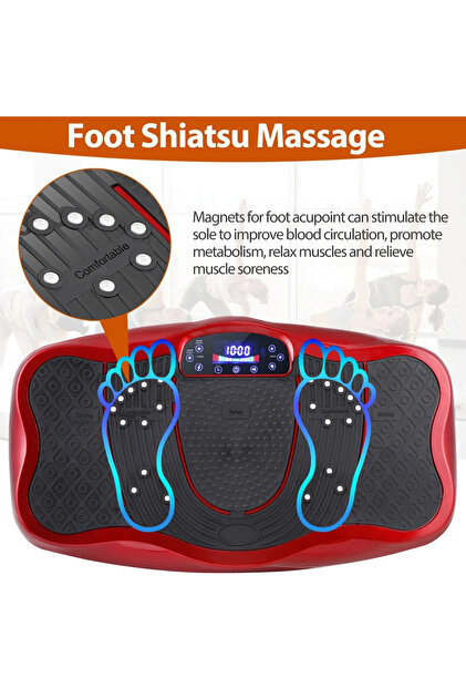 Blackbird Game Center Glr 750 Kırmızı Güçlü Titreşimli Egzersiz