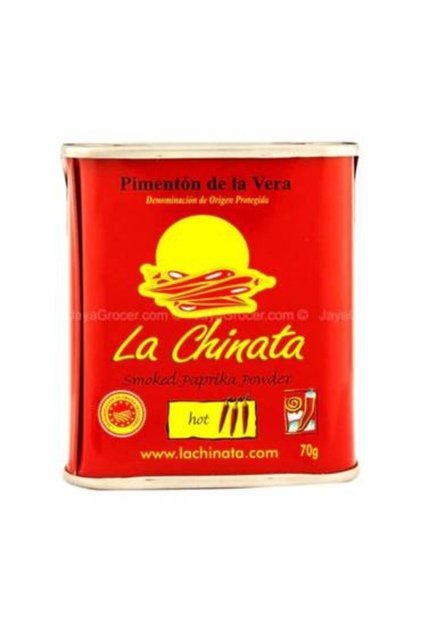 HOT SMOKED PAPRIKA POWDER (70G) "LA CHINATA"