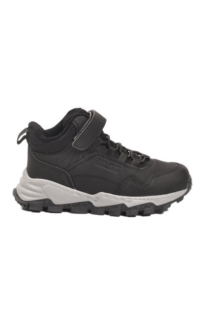 Black Gray Velcro Non-Slip Unisex Velcro Children's Boots Doruk P