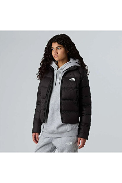 Hyalite Down Damen Outdoor-Mantel in Schwarz