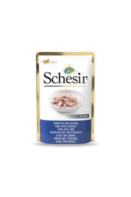Shear Tuna Adult Cat Food with Sea Bass 85g