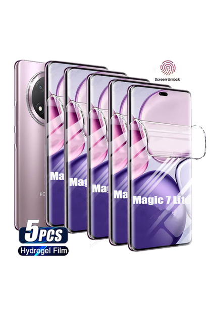 HONOR X9C For Honor 3PCS Soft Hydrogel Film 5PCS Hydrogel Film for Honor Magic 7 6 5 4 Lite Pro Not