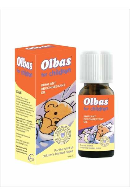Inhalant Decongestant Oil for Blocked Nose Relief 12ml