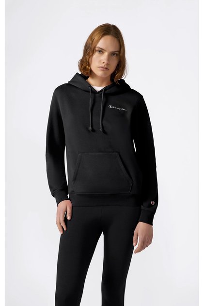 Hooded Sweatshirt Women's Black Sweatshirt - 118403-Kk001