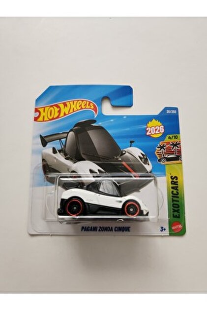 HOT WHEELS Pagani Zonda Cinque 1:64 Diecast Araba (26/250) Exotics