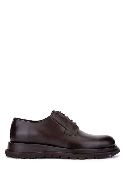 Men's Genuine Leather Brown Casual Shoes