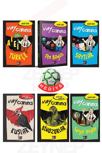 Vay Canına Serisi 6 Kitap Set - Yusuf Asal (Soccer Ball Gift)
