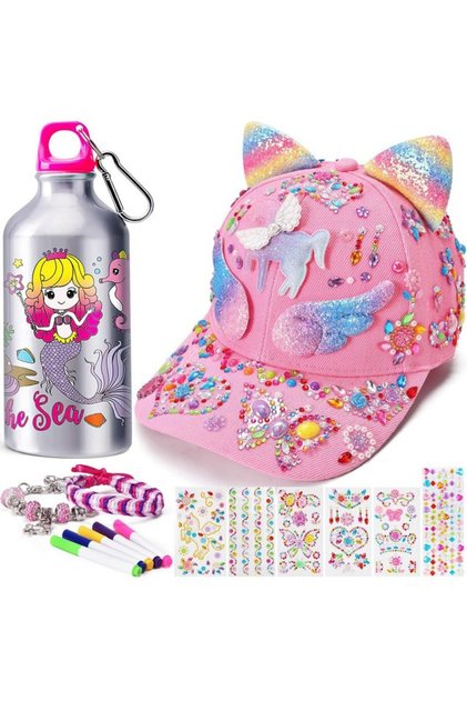 Kit de creatie VAMEI pentru fete, 16 piese, model Sirena,
