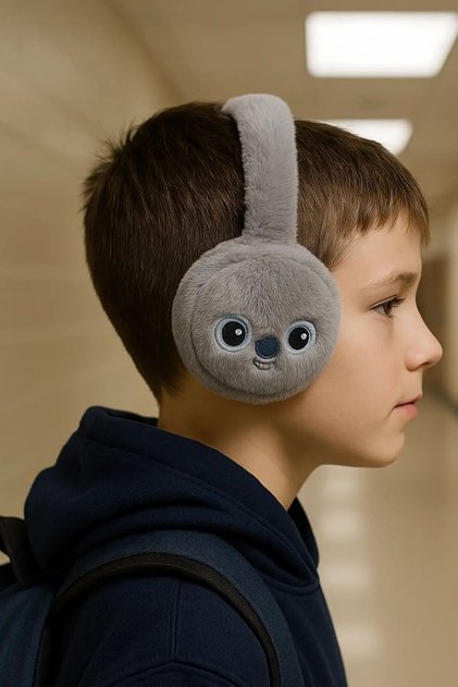 Figured Plush Headphones (Foldable)