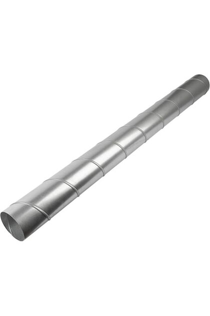 Σπειροειδής σωλήνας αέρα 100 mm x 1,15 m, άκαμπτος γαλβανισμένος χάλυβας