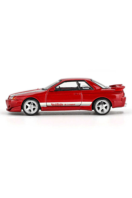 mini gt Nissan Skyline Gt-R R32 Veilside Combat C-I Gem Red 1:64