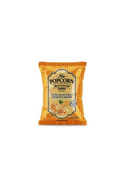New Popcorn TATLI BAHARAT & PEYNİR ÇEŞNİLİ PATLAMIŞ MISIR 15 GR X