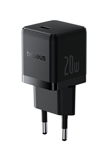 Baseus Palm 20W USB-C şarj adaptörü siyah renk