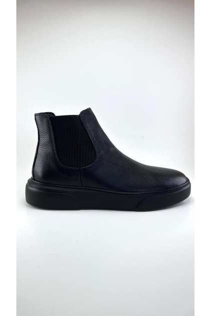 Premium Quality Genuine Leather Men's Chelsea Winter Boots - Ultra Comfort Eva Sole