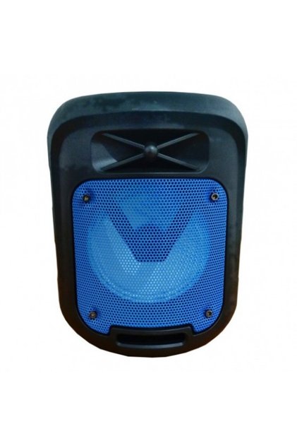 Boxa portabila radio ,bluetooth , joc de lumini 1211 , 19 cm inaltime