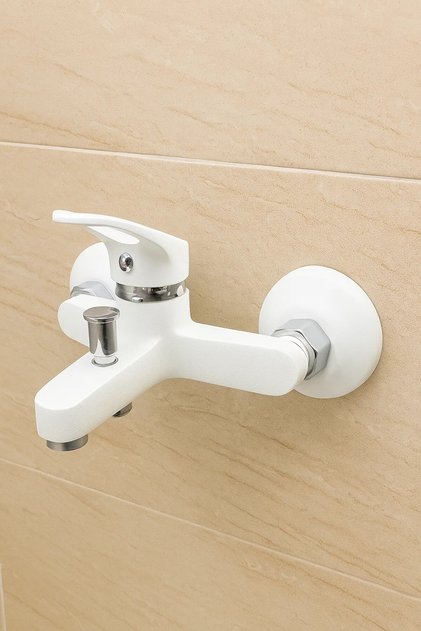 Banyo Bataryası Beyaz Garantili Standart Girişli