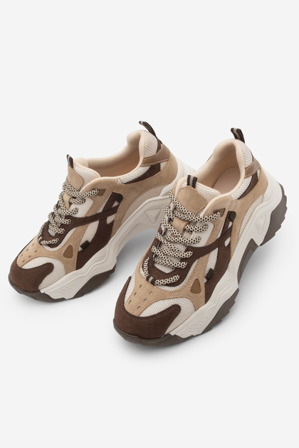 ミサカ Marjin Kadın Yüksek Taban Sneaker Bağcıklı Spor Ayakkabı Edisa