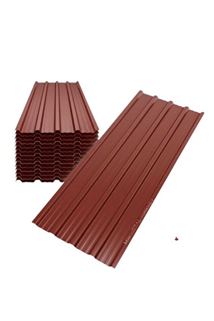 Galvanizli Trapez Bordo Çatı Kaplama Sacı – 2 ,5 Metre (1 Adet-Su Geçirmez ve Paslanmaz Metal Sac)