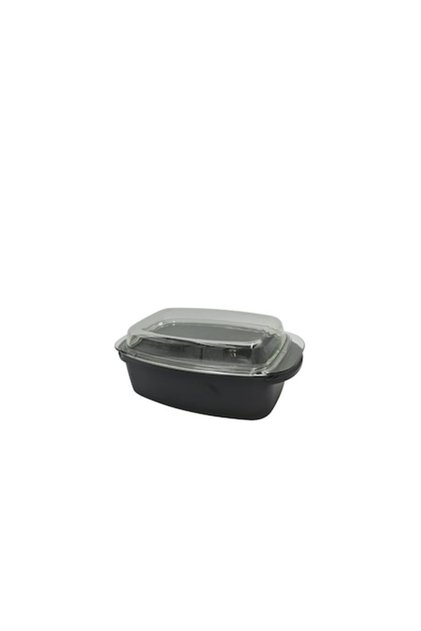 Roaster dreptunghiular 5,7 L, interior/exterior granit, capac inclus – gătit la cuptor 33×22 cm