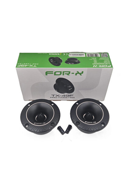 For-X Dome Tweeter 10cm - PRO 200w 100 RMS Tiz - TX-49F 10cm Dome