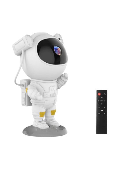 Proiector LED În Formă De Astronaut Cu Proiecție De Stele Și Galaxii