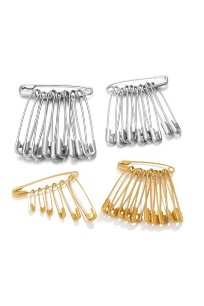 28mm safety pin clip, 100 pieces