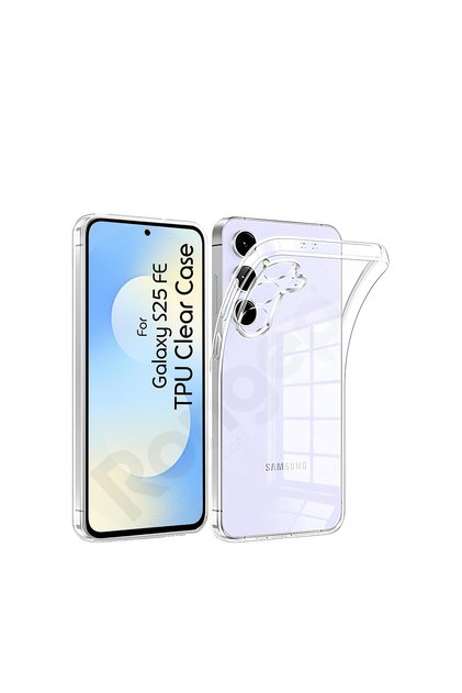 Samsung Galaxy S25 Fe Compatible Transparent Protected Phone Case