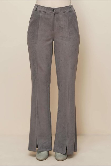 YIRTMAÇ DETAYLI SÜET PANTOLON 70904