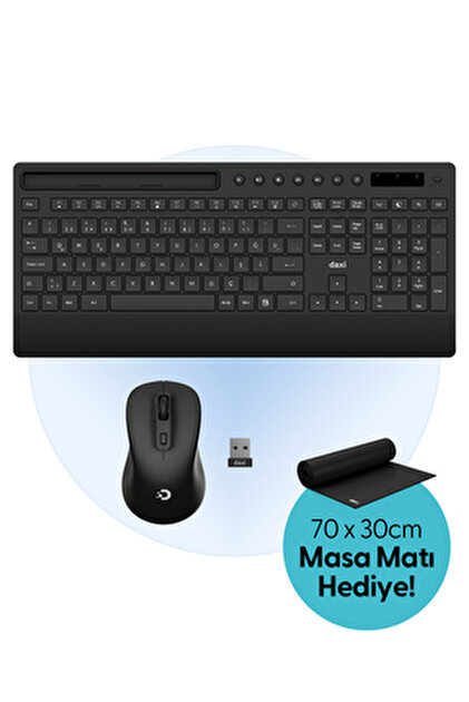 Daxi MK260 Comfort Touch Combo 2.4GHz Kablosuz Klavye Mouse Seti