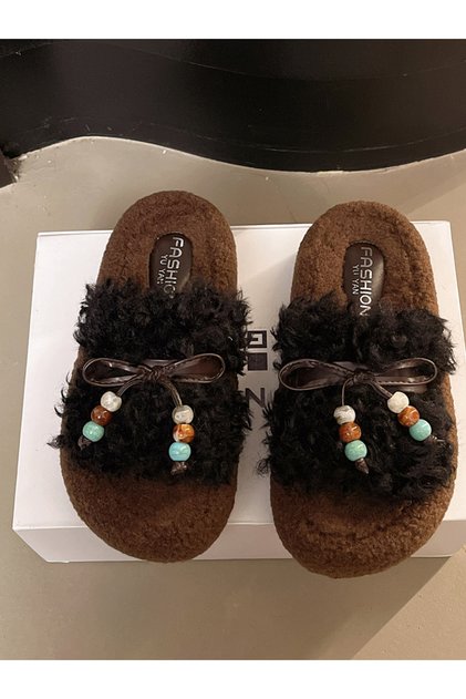شرائح قطيفة مع فيونكة من الخرز