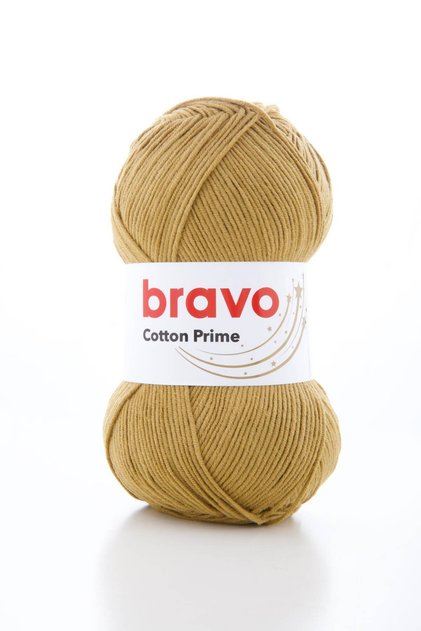 Cotton Prime Cotton Acrylic Thin Sport Knitting Yarn – Cardigan, Sweater 100 G/330 m (Color Code: 035) Oil Green