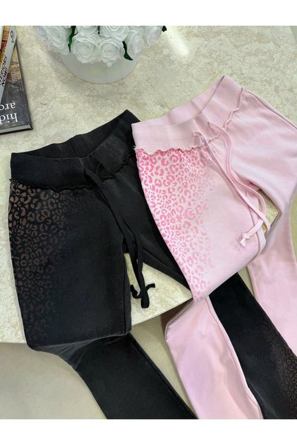 Leopard Flared Leggings