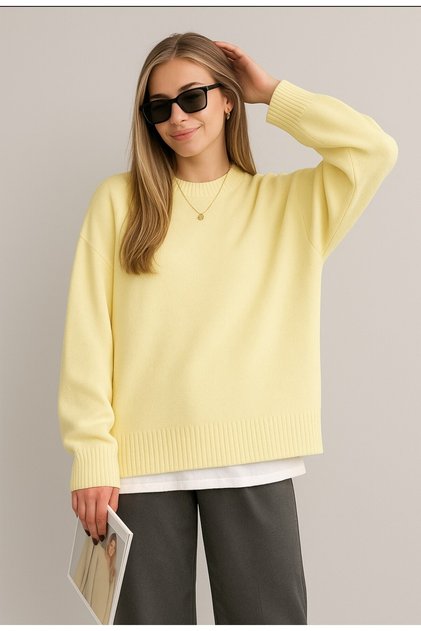 OVERSIZE TRİKO KAZAK