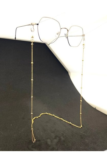 Plain Dorica Bulk Glasses Chain / Cord Gold