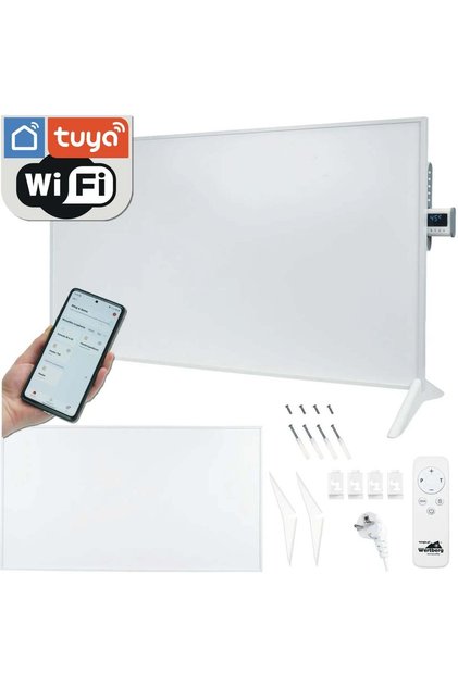 Panou de încălzire cu infraroșu Wertberg IR 6.60, Wi-Fi, 600 W (Harder HD 1018)