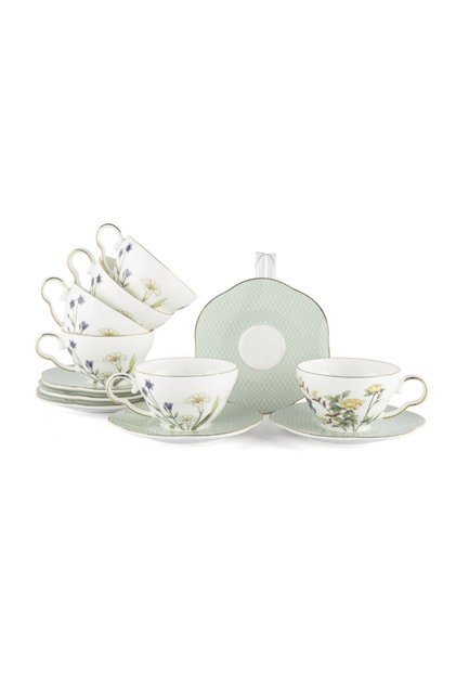 Eternal Flowers 6-Piece Coffee Cup Set 100Cc