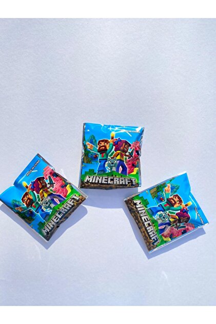 3' LÜ PAKET MINECRAFT SÜRPRİZ KARAKTER Yapı Oyuncak