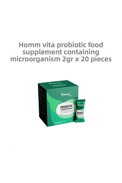 Homm Vita Supplementary Food Containing Probiotic Microorganisms 2Gr X 20 Pieces
