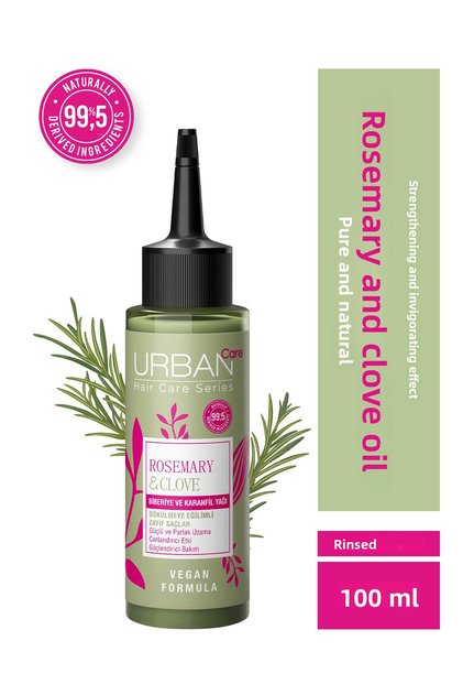 Rosemary & Clove Rosemary & Clove Hair Care Oil 99.5% Natural & Pure 100 Ml-Vegan